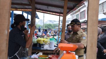 Sekdako Tebing Tinggi Imbau Pedagang Tempati Kios Revitalisasi Pasar Inpres