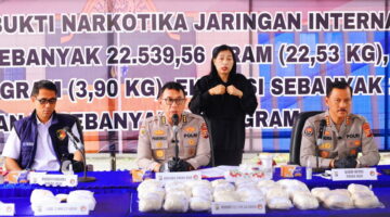 Komitmen Berantas Narkoba, Polda Riau Musnahkan Barang Bukti dari 7 Kasus Besar