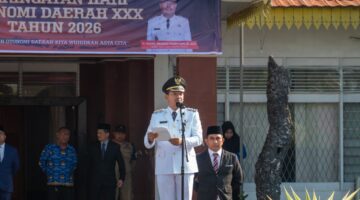 Walikota Tebing Tinggi Pimpin Upacara Peringatan Hari Otonomi Daerah KE-30 Tahun 2026
