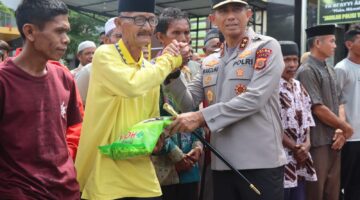 Kapolda Aceh Salurkan Bantuan Korban Banjir dan Santuni Santri Berprestasi di Aceh Tenggara