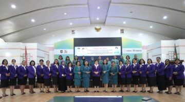 Penguatan Kelembagaan, Bupati Karo Hadiri Pelantikan Tim Pembina Posyandu Kecamatan