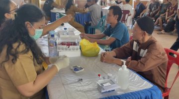 Lapas Sibolga Bersama Dinkes Kota Sibolga Gelar Cek Kesehatan Gratis dan Skrining TB