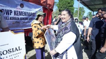 Kemenimipas Salurkan Bantuan bagi Terdampak Gempa Flores, Dirjenpas Tinjau Kondisi Rutan Ruteng