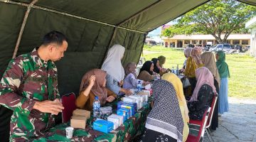 Dandim 0113/Gayo Lues Hadiri Pengobatan Gratis dalam Rangka Pembukaan TMMD ke-130 TA 2026, 170 Warga Mendapat Pelayanan Kesehatan