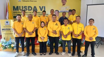 Terpilih Secara Aklamasi, Deddy Yopiansyah Siap Kibarkan Panji Golkar Hingga Pelosok Kampung di Gayo Lues